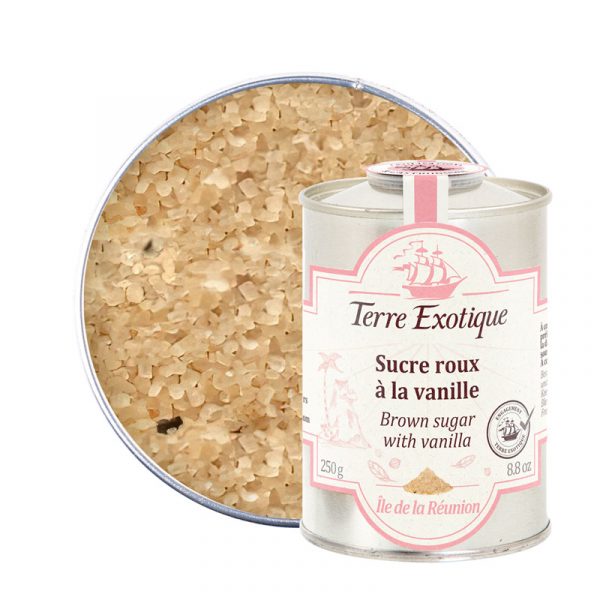 Terre Exotique Reunion Island Brown Sugar with Vanilla 280g