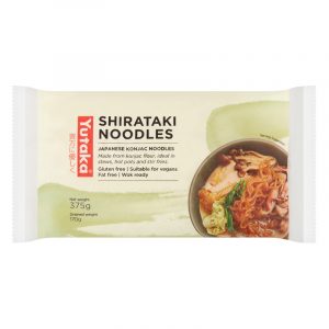 Noodles Shirataki Brancos Japoneses Yutaka 375g