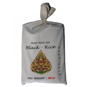 Naga-Gold Riceberry Black Rice "Si Nin" 500g
