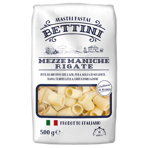 Masa Maniche Rigate Mastri Pastai Bettini 500g