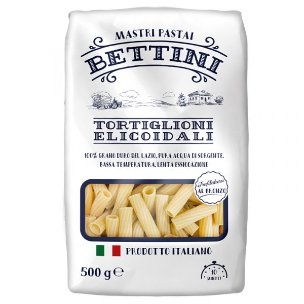 Massa Tortiglioni Helicoidal Mastri Pastai Bettini 500g