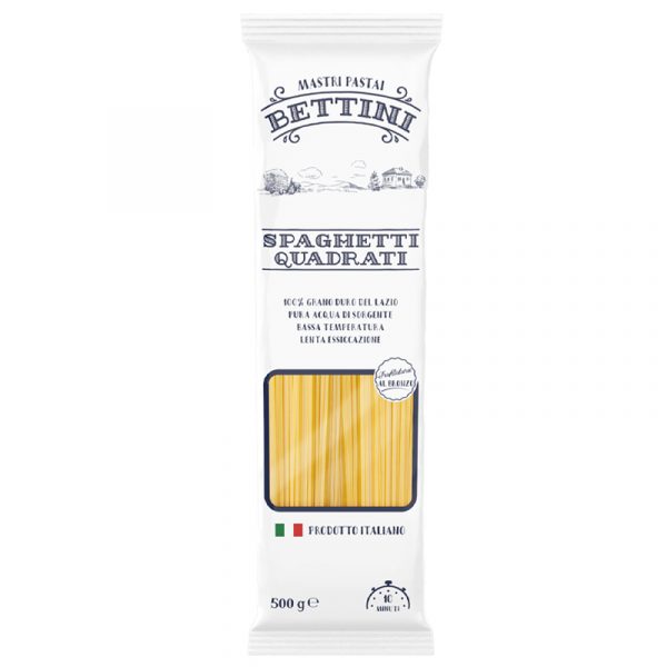 Massa Esparguete Quadrado Mastri Pastai Bettini 500g