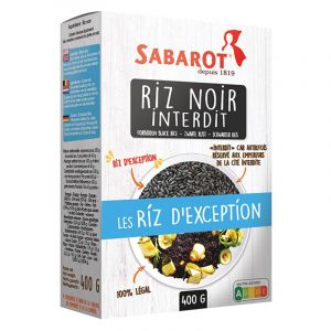 Arroz Preto Proibido Sabarot 400g