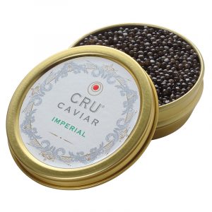 CRU Imperial Caviar Acipenser Baerii 100g