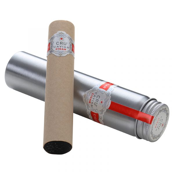 Caviar Cigar - Caviar Prensado em Caixa de Alumínio CRU 50g