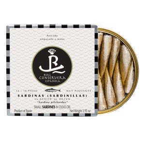 Real Conservera Española Small Sardines in Olive Oil 14-18pcs 112g