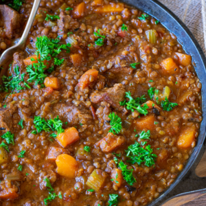Lentils, Sweet Potato and Cabbage Stew | Socilink