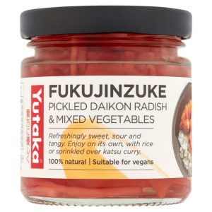 Yutaka Fukujinzuke (Pickled Mixed Vegetables with Sugar and Sweetener) 110g