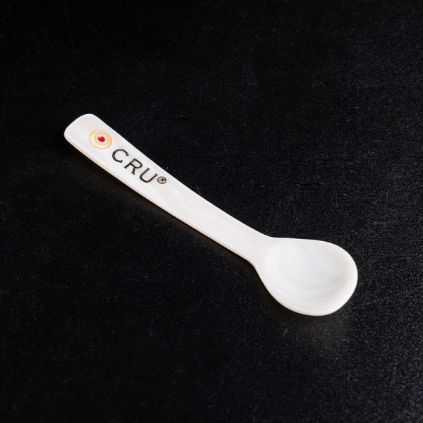 CRU Mother of Pearl Teaspoon for Caviar