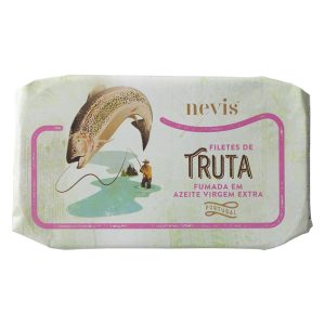 Filetes Truta Fumada em Azeite Virgem Extra Nevis 90g