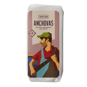 Anchovas Cantábrico em Azeite 10-12p Nevis 47g