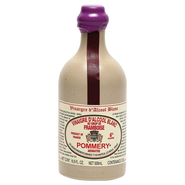 Pommery White Alcohol Vinegar Raspberry in Gres Bottle 500ml