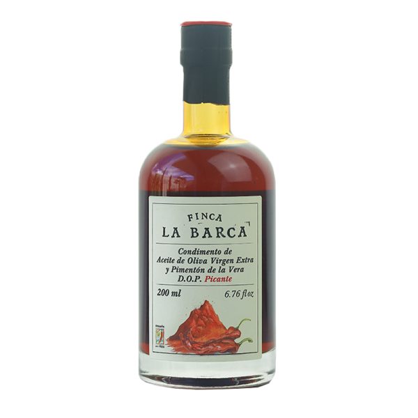 Finca La Barca Extra Virgin Olive Oil with "La Vera" Hot Smoked Parika P.D.O 220ml