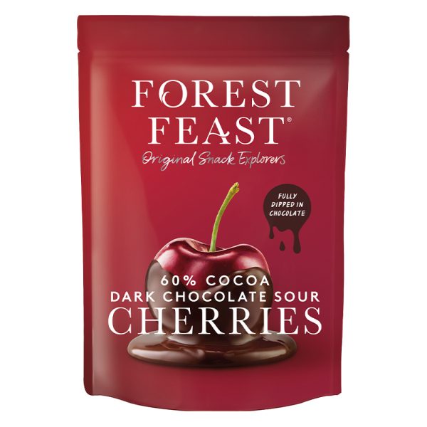 Forest Feast Sour Cherry with Belgian Dark Chocolate 60% 120g
