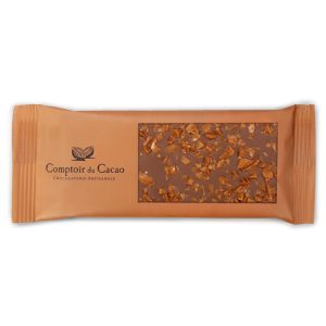 Comptoir du Cacao Milk Chocolate with Caramel and Salted Butter Mini Tablet 40g