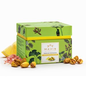 Mavis Roasted Persian Pistachios with Lemon and Sea Salt 100g