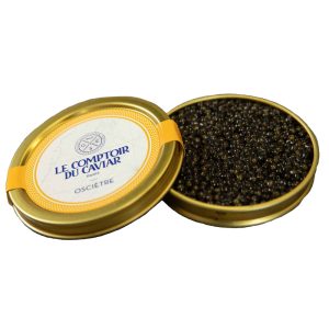 Le Comptoir Du Caviar Caviar Ossetra Acipenser Gueldenstaedtii 125g