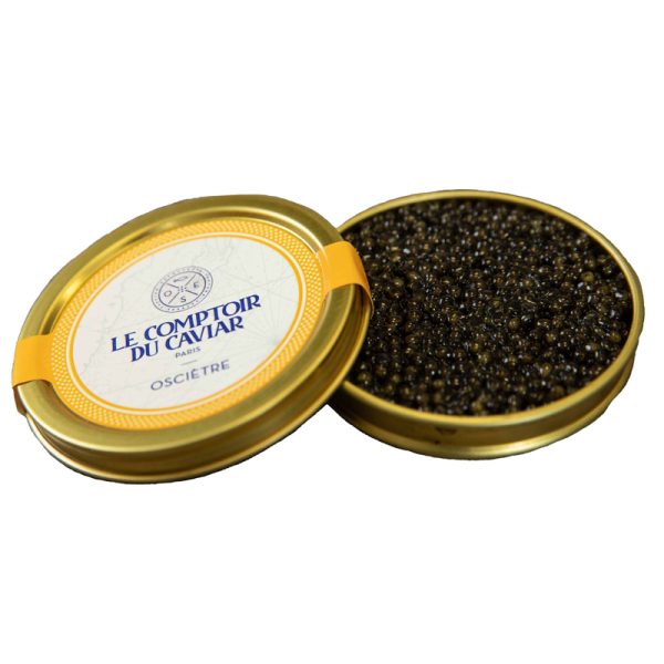 Caviar Ossetra Acipenser Gueldenstaedtii Le Comptoir Du Caviar 125g