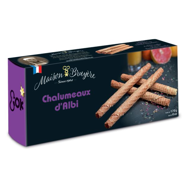 Wafers Baunilha Enroladas Maison Bruyère 170g