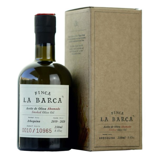 Finca La Barca Smoked Extra Virgin Olive Oil in Gift Box 250ml