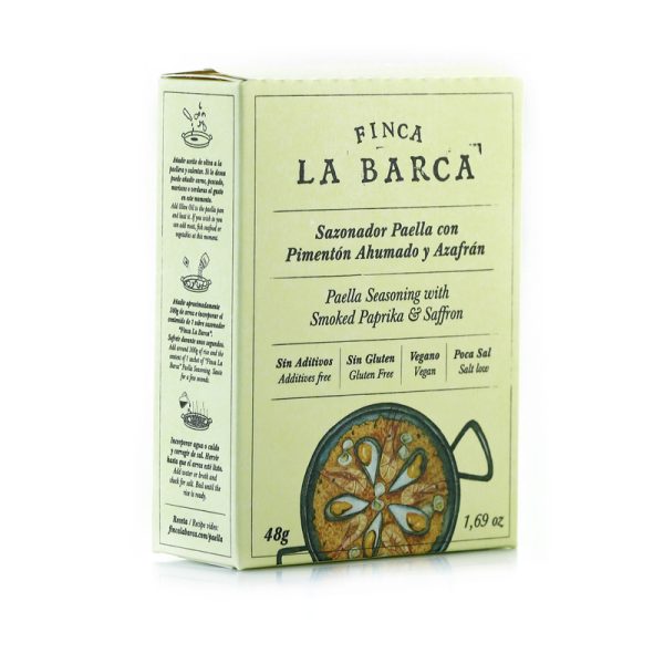 Finca La Barca Paella Seasoning Box 4 Sachets 48g