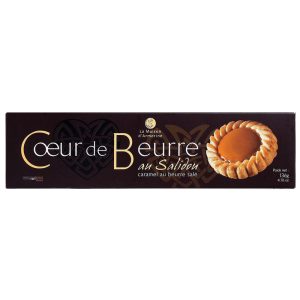 Biscoitos Coeur de Beurre com Creme de Caramelo La Maison Armorine 136g