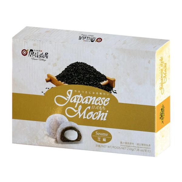 Mochi com Recheio de Sésamo Taiwan Village 210g