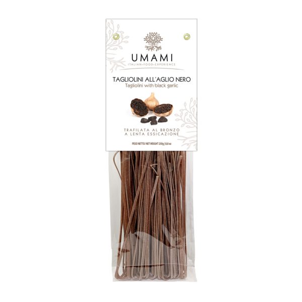 Umami Tagliolini Pasta with Black Garlic 250g