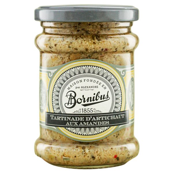 Tapenade de Alcachofra e Amêndoa Bornibus 230g