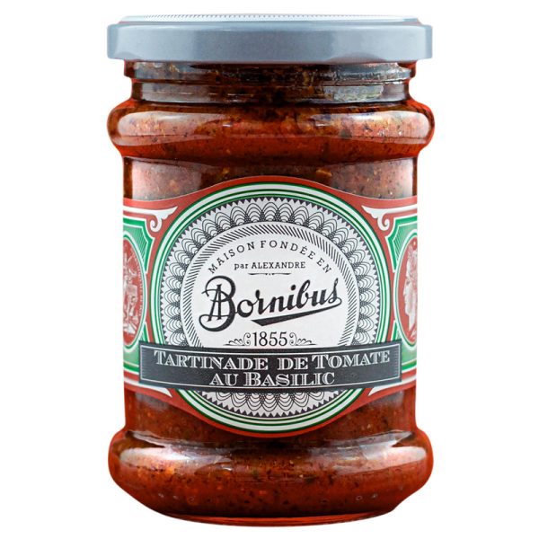 Tapenade de Tomate e Manjericão Bornibus 230g