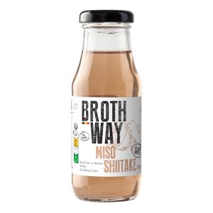 Caldo de Miso e Shiitake Biológico Pronto a Beber Brothway 180ml