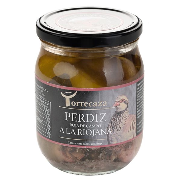 Perdiz-vermelha à Riojana Torrecaza 550g