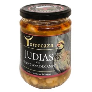 Perdiz-vermelha com Feijão Torrecaza 410g