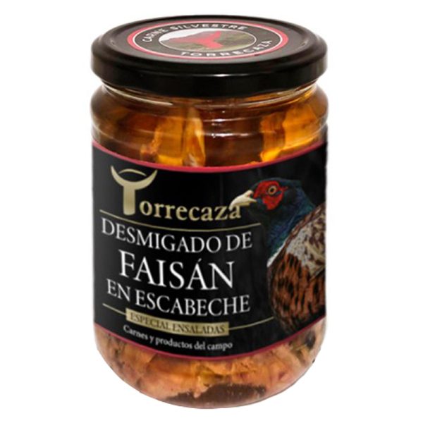 Torrecaza Shredded Pheasant in Escabeche Sauce 400g