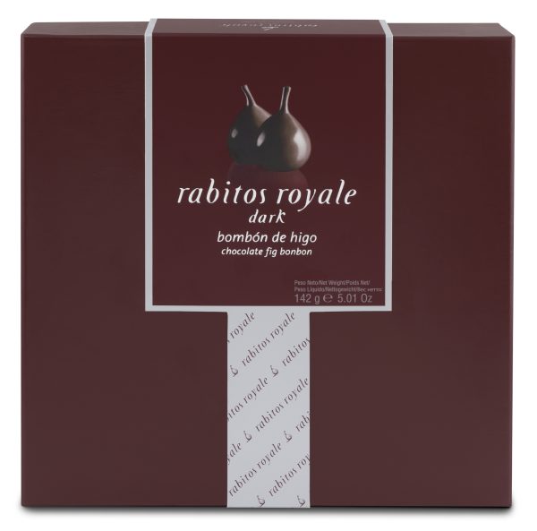 Rabitos Royale Dark Chocolate Bonbon with Dried Fig (8UN) 142g