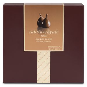 Rabitos Royale Milk Chocolate Bonbon with Dried Fig (8UN) 142g