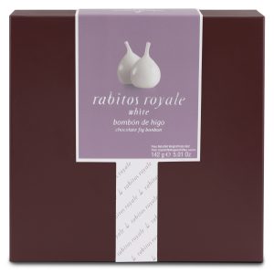Rabitos Royale White Chocolate Bonbon with Dried Fig (8UN) 142g
