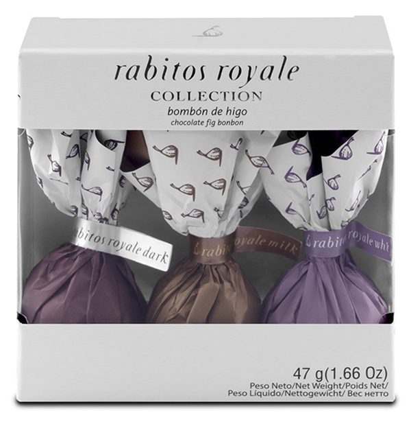 Rabitos Royale Collection of Fig Bonbons with Dark