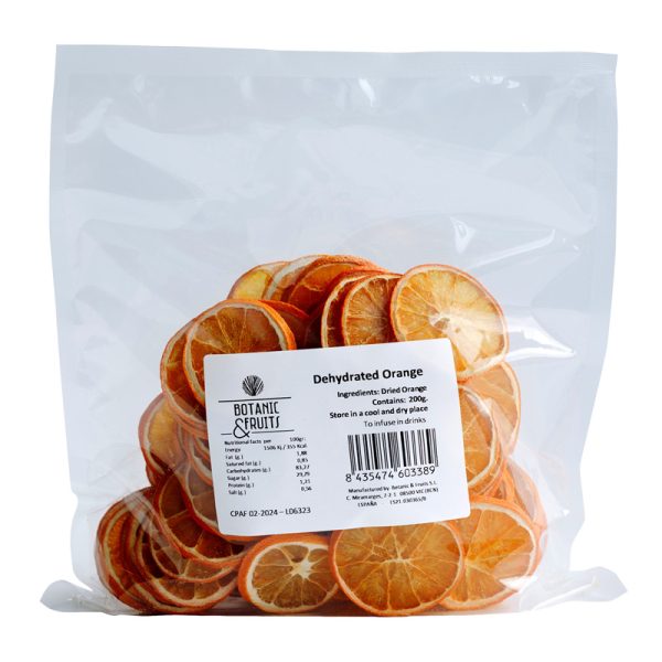 Laranja Desidratada em Saco Botanic & Fruits 200g