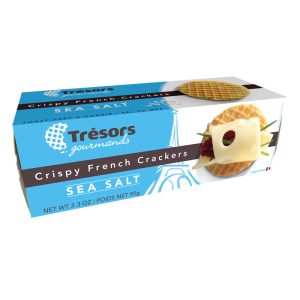 Wafer Crackers Finas com Sal Marinho Tresors Gourmands 95g