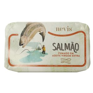 Nevis Smoked Salmon in Extra Virgin Olive Oil   90g