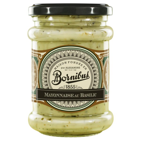Maionese com Manjericão Bornibus 210g
