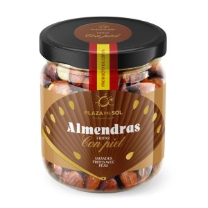 Amêndoas Fritas com Pele Plaza del Sol 110g