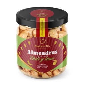 Amêndoas Fritas com Chilli e Lima Plaza del Sol 110g