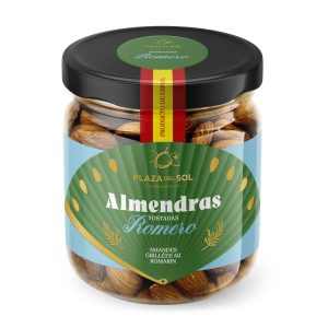 Amêndoas Tostadas com Alecrim Plaza del Sol 110g