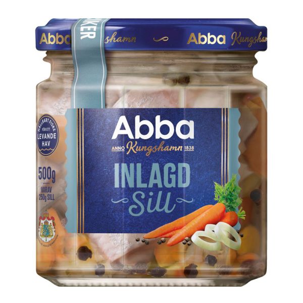 Arenque em Marinada Tradicional Abba Seafood 500g