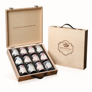 Conjunto de Especiarias em Mala de Madeira Terre Exotique 630g