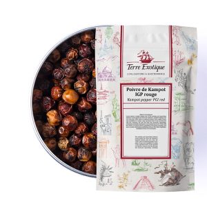 Pimenta Vermelha de Kampot Terre Exotique 250g