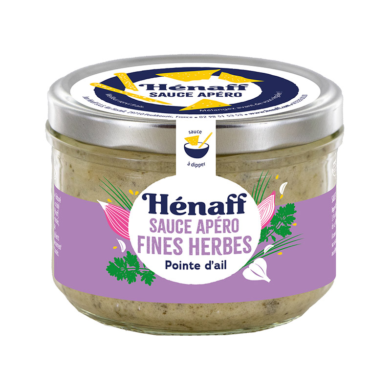 Dip de Ervas Aromáticas e Chalota Hénaff 180g Dip de Ervas Aromáticas e Chalota Hénaff 180g