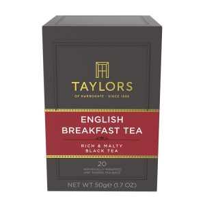 Taylors of Harrogate English Breakfast  20 Tea Bags  50g